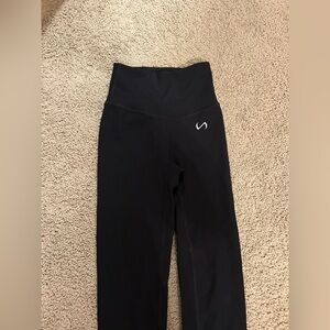 TLF Ribbed Black Leggings